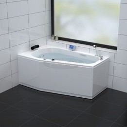 Hydromasážní vana Mocoori Bromelia Turbo levá verze 170x100x75,5cm