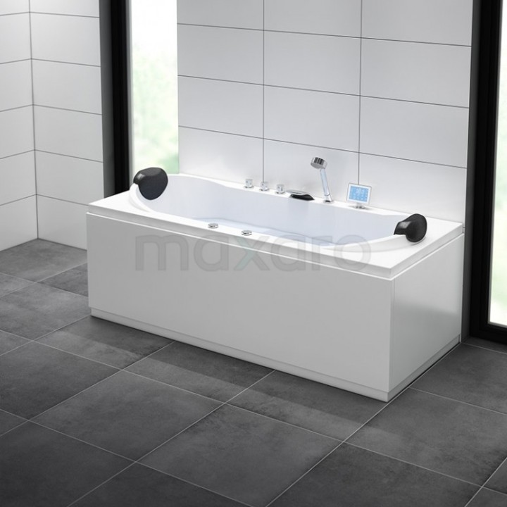 Hydromasážní vana Mocoori Chester - pneumatické ovládání 180x80