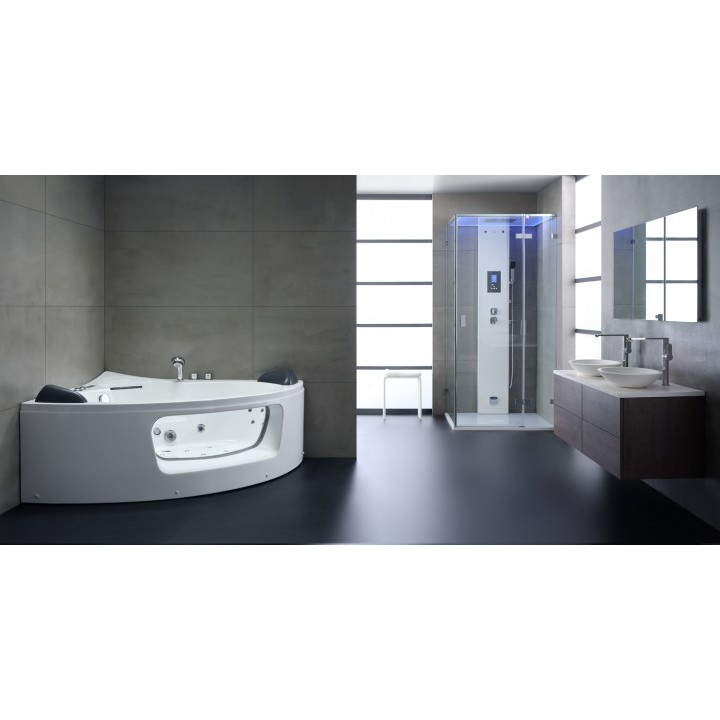 Hydromasážní vana AWT GE113E 158x158