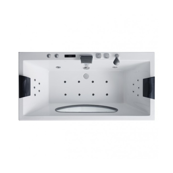 Hydromasážní vana AWT GE119E 158x158