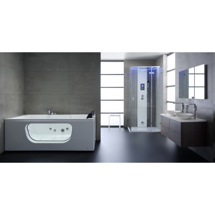 Hydromasážní vana AWT GE114E 180x90