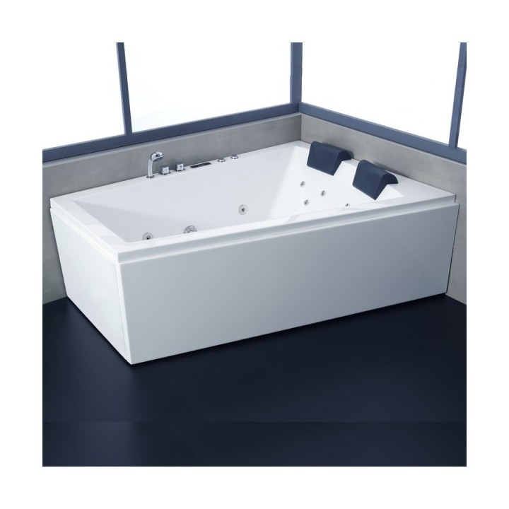Hydromasážní vana AWT GE104E 170x130 pravá