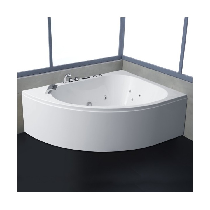 Hydromasážní vana AWT GE1108E 180x130 pravá