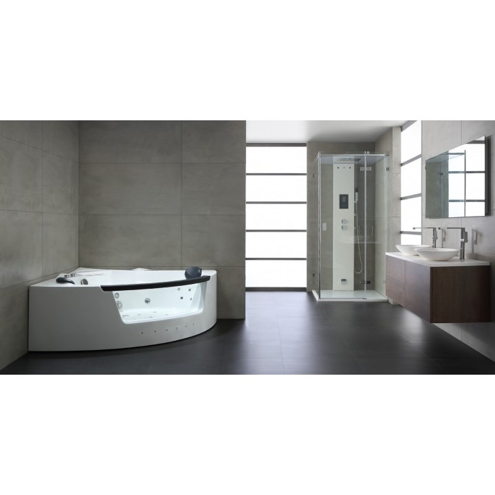 Hydromasážní vana AWT GE113E 158x158