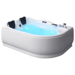 Hydromasážní vana AWT GE101E 180x120 pravá