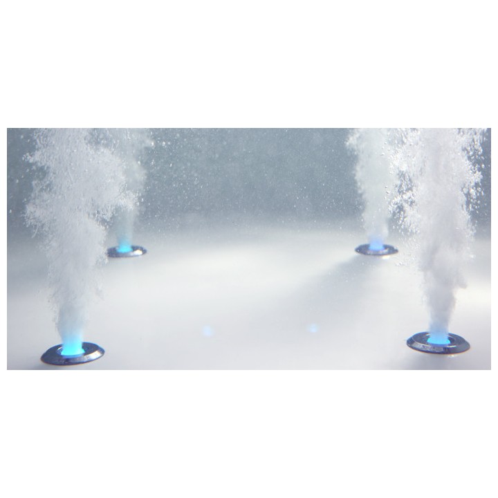 Hydromasážní vana AWT GE120TSL 190x130 (bluetooth, osvětlení trysek)