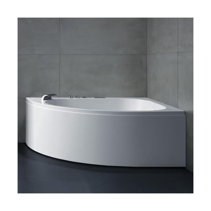 Hydromasážní vana AWT GE118TSL 180x130 pravá (bluetooth, osvětlení trysek)