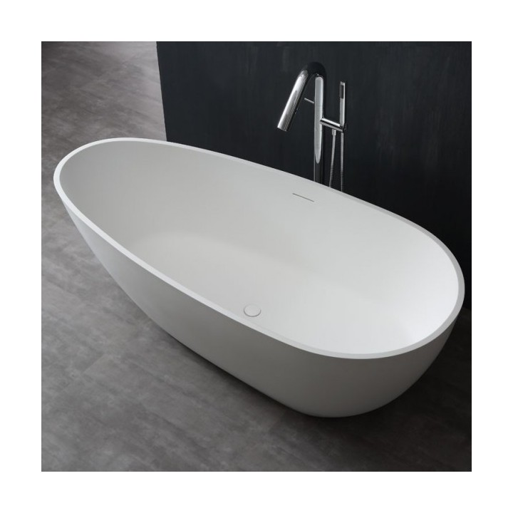 Luxusní vana z litého kamene EAGO BS-505 171x85 lesklá