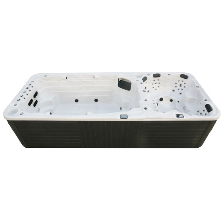 SWIM SPA Innovation 5.8 580x230 skelet SterlingSilver kabinet šedý