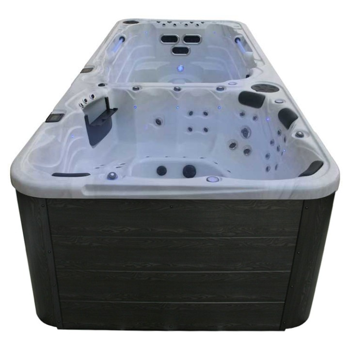 SWIM SPA Innovation 5.8 580x230 skelet SterlingSilver kabinet šedý