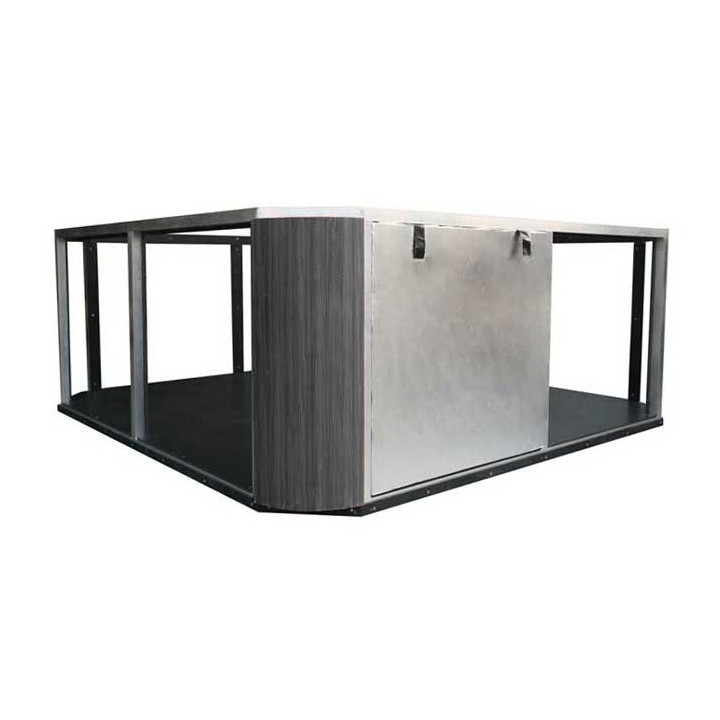SWIM SPA Innovation 4.5  450x230 skelet PearlShadow kabinet grau