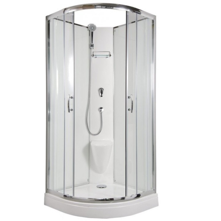 BRILIANT NEW - sprchový box model 1 clear 88x88x210cm
