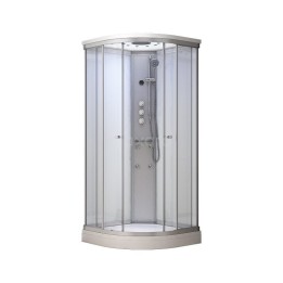 Masážní sprchový box Mocoori Modera bílá verze 80x80x219cm