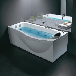 Hydromasážní vana W12011BL 172x85x65cm