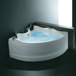 Hydromasážní vana W40011BL levá verze 150x150x72cm