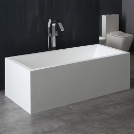 Volně stojící vana StoneArt BS-523 bílá 180×81 matná