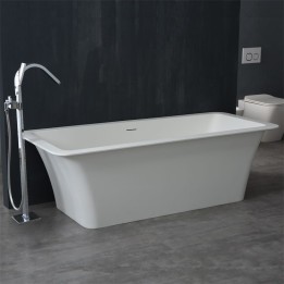 Volně stojící vana StoneArt BS-502 bílá 179×80 matná