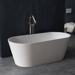 Volně stojící vana StoneArt BS-553 bílá 165×75 lesklá