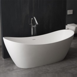 Volně stojící vana StoneArt BS-526 bílá 185×79 matná