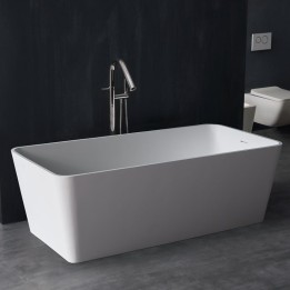 Volně stojící vana StoneArt BS-551 bílá 170×80 lesklá