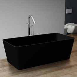 Volně stojící vana StoneArt BS-551 černá 170×80 matná