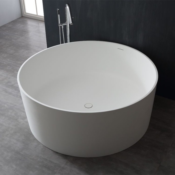 Volně stojící vana StoneArt BS-507 bílá 150×150 lesklá