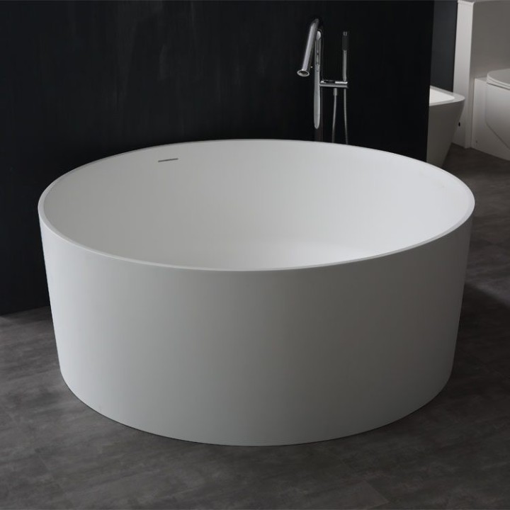 Volně stojící vana StoneArt BS-507 bílá 150×150 lesklá