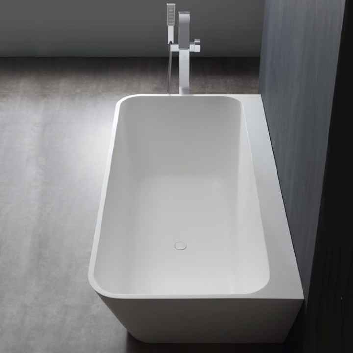 Volně stojící vana StoneArt BS-519 bílá 180×85 lesklá