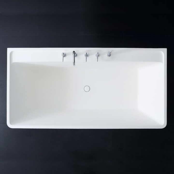 Volně stojící vana StoneArt BS-537 bílá 180×88 lesklá