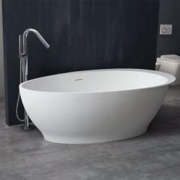 Volně stojící vana StoneArt BS-516 bílá 180×104 lesklá