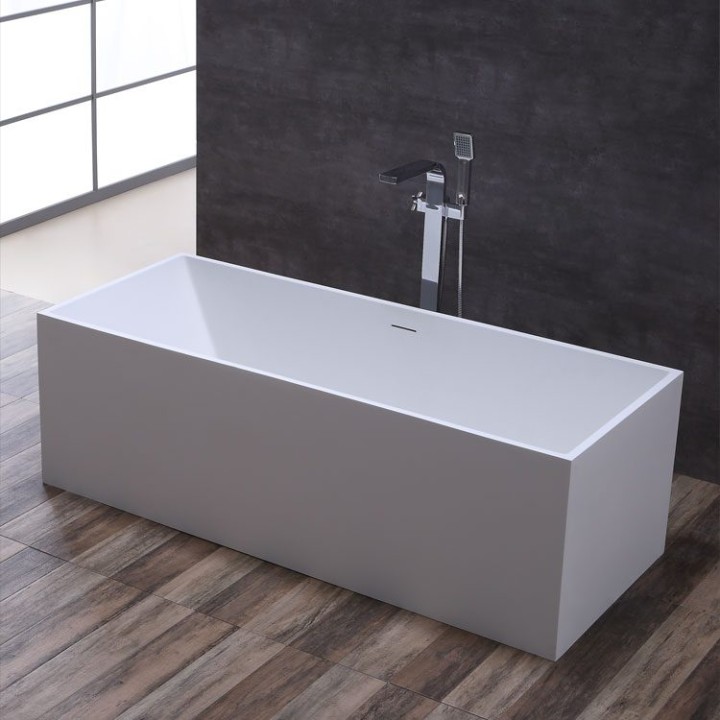 Volně stojící vana StoneArt BS-532 bílá 175×73 lesklá