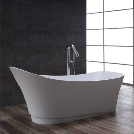 Volně stojící vana StoneArt BS-527 bílá 180×75 matná