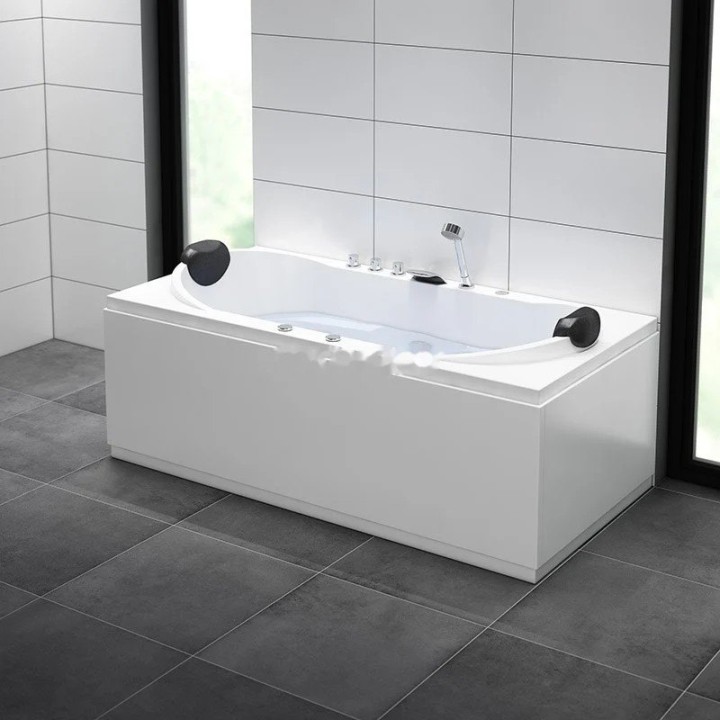 Vířivá vana Nordic Brass | pro 2 osoby 180×90 cm vodní masáž