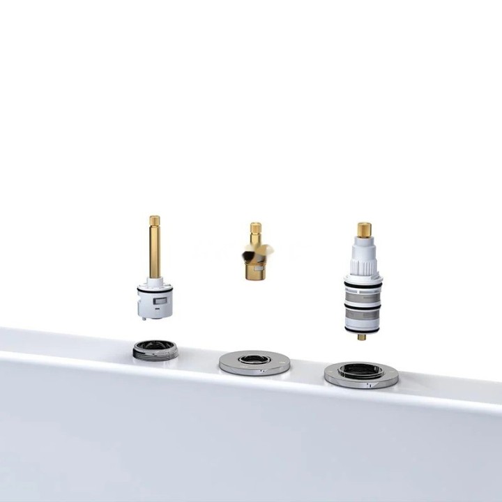 Vířivá vana Nordic Brass | pro 2 osoby 180×90 cm vodní masáž