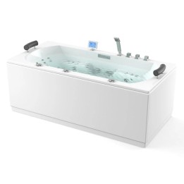 Vířivá vana Atlantic Platinum | pro 2 osoby 180×90 cm vodní a vzduchová masáž s turbem