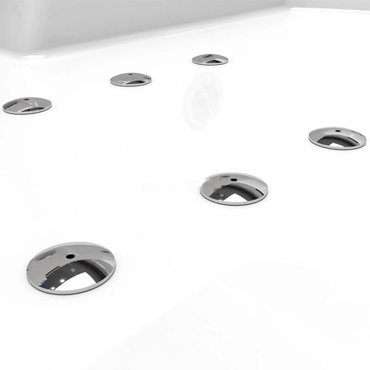 Vířivá vana Reef Silver | pro 2 osoby levá 150×150 cm vodní masáž