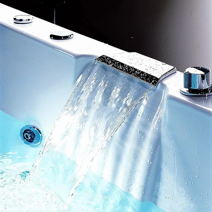 Vířivá vana Pacific Silver | pro 1 osobu pravá 170×92 cm vodní masáž