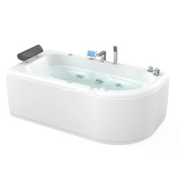 Vířivá vana Pacific Silver | pro 1 osobu levá 170×85 cm vodní masáž