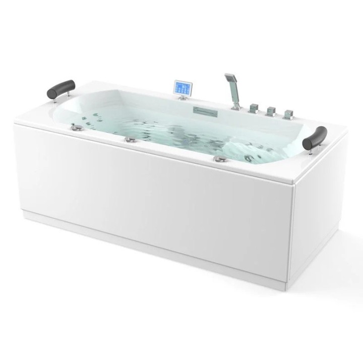 Vířivá vana Atlantic Platinum | pro 2 osoby 190×90 cm vodní a vzduchová masáž s turbem