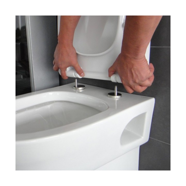 Závěsné WC - toaleta - záchod EAGO WD332P 55,5x38x35,5cm 