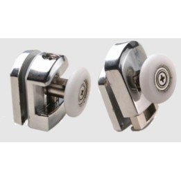 Pojezdové kolečko do sprchového koutu - SET 8 kusů, 22mm