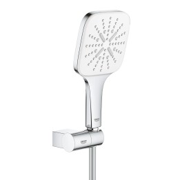Grohe Rainshower SmartActive Cube - Sada sprchové hlavice 130 9,5 l/min, 3 proudy, držáku a hadice, měsíční bílá 26588LS0