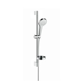 Hansgrohe Croma Select S - Sprchová souprava Vario 0,65m s mýdlenkou Casetta, bílá/chrom 26566400