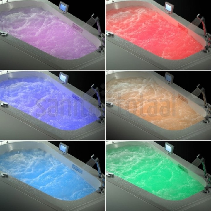 Hydromasážní vana Mocoori Violet Turbo pravá verze 150x150x75,5cm