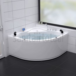 Hydromasážní vana Mocoori Bromelia pravá verze 170x100x75,5