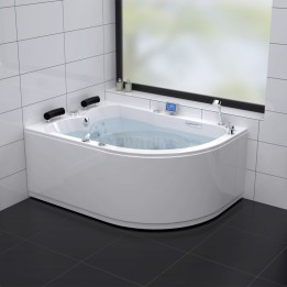 Hydromasážní vana Mocoori Rosemary Turbo Levá verze 170x120x75,5cm